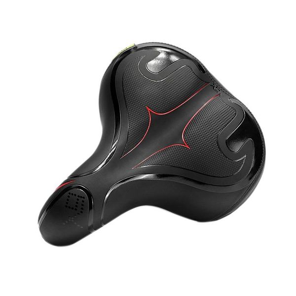 

bike saddles shengxin seat waterproof bicycle cushion comfortable large pad saddle reflective strip mat for mtb road