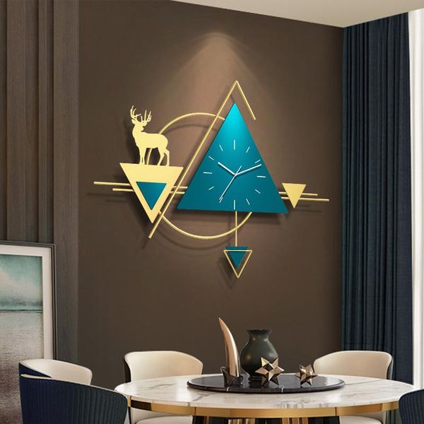 

wall clocks simple living room clock household interior decoration fashionable atmosphere creative 691456