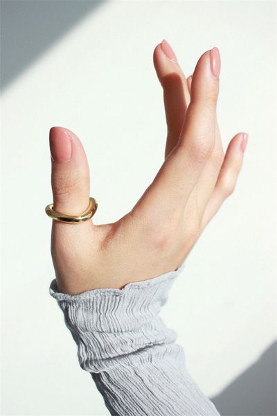 

dark wind basic handmade ring wave irregular hip hop street fashion wild tide brand jewelry accessories, Silver