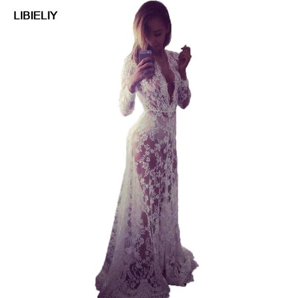 

casual dresses lace long women dress summer fashion boho maxi robe roupas femininas vestidos de festa elegant clothes plus size 4xl, Black;gray