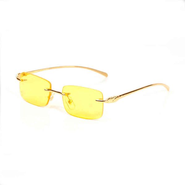 

vintage glasses frame men sunglasses gold rimless eyeglasses for anti reflective clear lens prescription spectacles tiny leopard us up 60% o, White;black