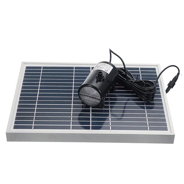 

solar panel powered brushless water fountain pump for pond garden outdoor submersible kit