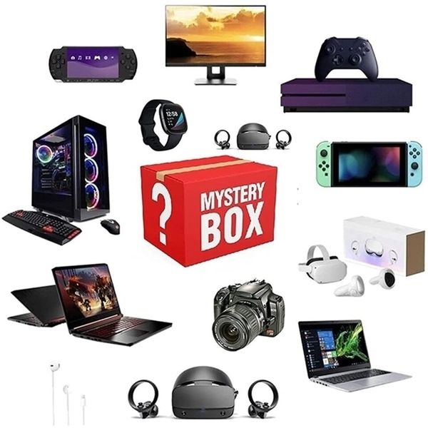 

hl4z lucky boxes mysteryblind box, blind box equipped with various electronic products, you will likely get: phone drone smart watch4326