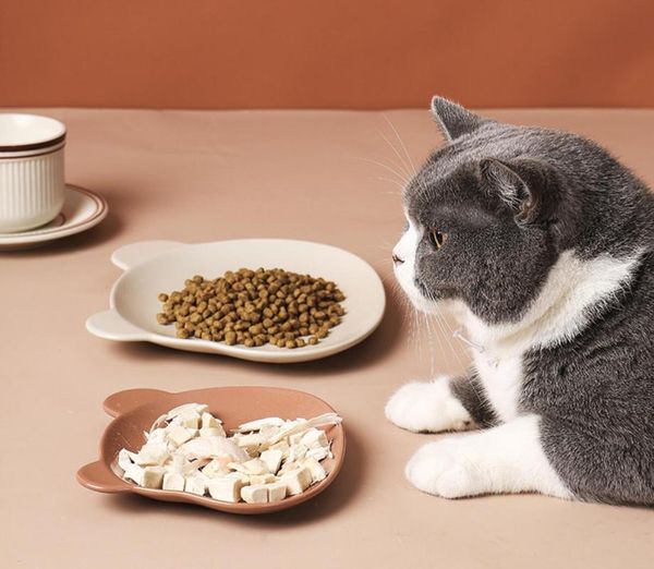 

cat bowls & feeders bowl food water dog feeder silica gel mat protect the spine