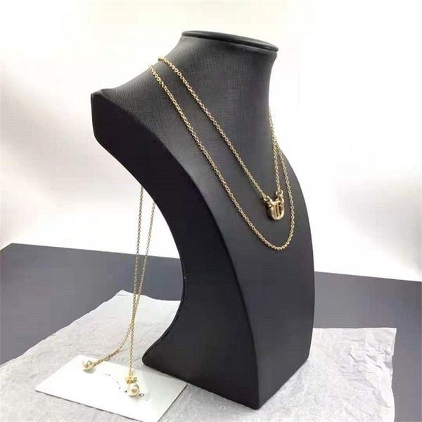 

aaa designer jewelry pearl sweater chain necklace in 2021 gltt, Silver