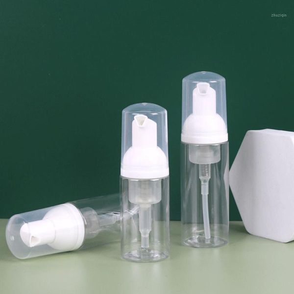 

storage bottles & jars 1 pcs spray bottle 50ml refillable travel transparent plastic perfume atomizer empty sprayer