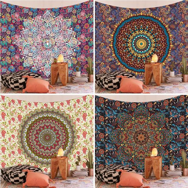 

tapestries mandala tapestry wall hanging sandy beach throw rug blanket camping tent travel mattress sleeping pad
