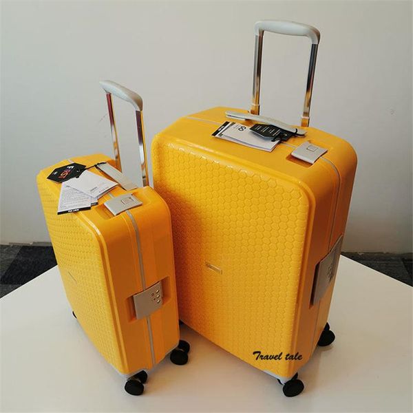 

suitcases travel tale 20" 24" 28" inch pp hardside suitcase rolling luggage trolley bag for travelling