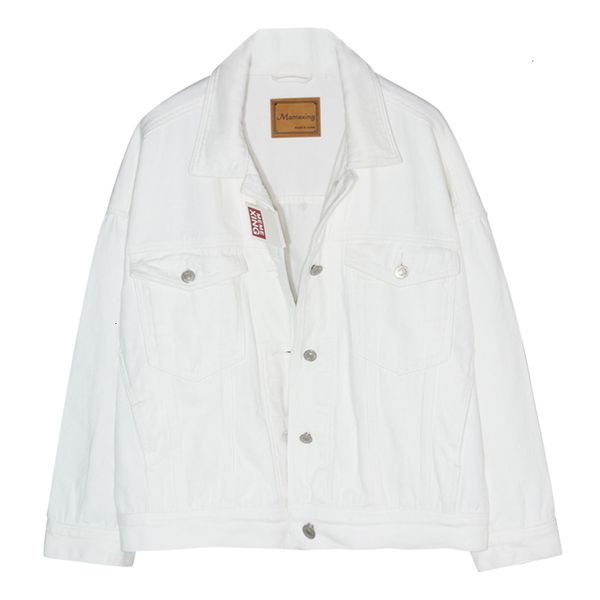 

women's jackets vintage white denim coat women clothes spring autumn loose short single-breasted jeans jacket ladies cas vg3v, Black;brown