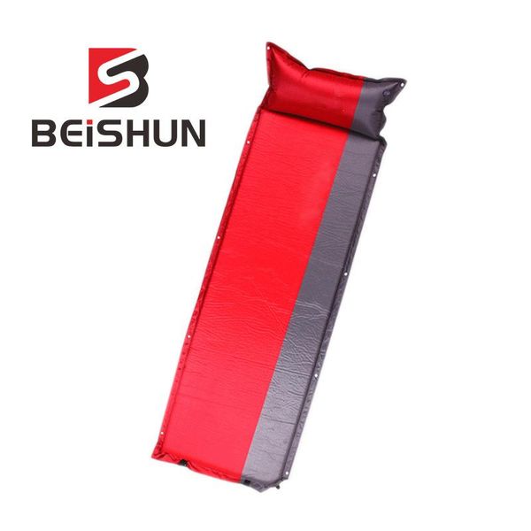 

outdoor pads automatic inflatable cushion lengthening widening thickening mats folding lunch break camping mat