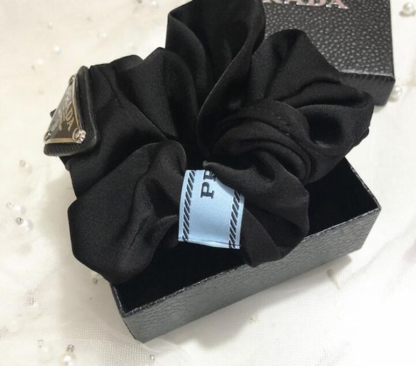 

women designer letter hair rubber band bowknot letter elastic hair rope ponytail holder luxury hair accessories gc166, Golden;silver