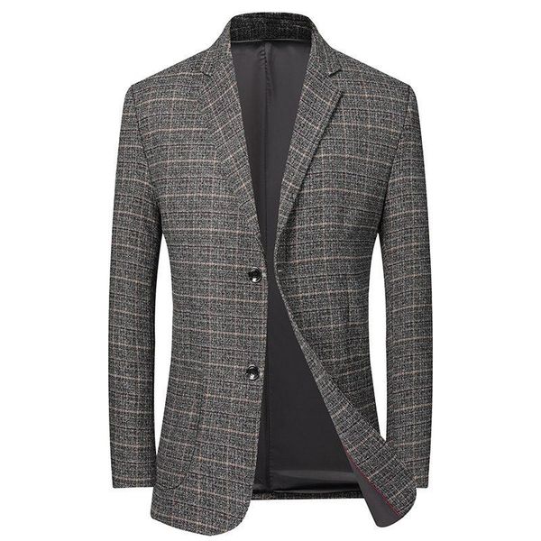 

men's suits & blazers men blazer brand british style comfortable fabrics slim fit wild suit fashion prom lattice male, White;black