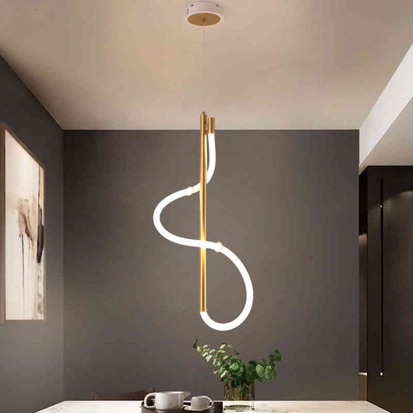 

table lamps 360 led strip pendant lights postmodern office line designer lighting bedroom living room restaurant bar hang lamp qgs