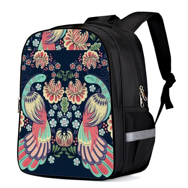 

backpack bird in the garden schoolbag children school boy girl kindergarten
