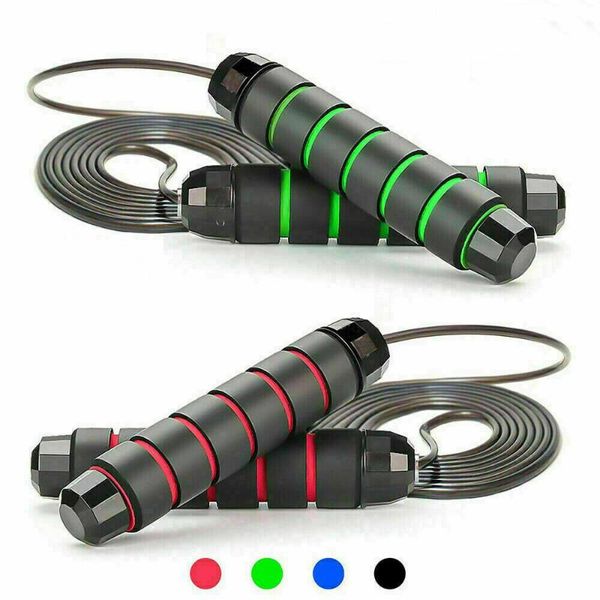 

jump ropes 10ft adjustable boxing skipping rope fitness training jumping speed workout at home