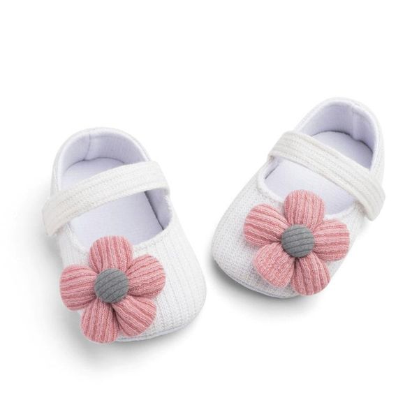 

first walkers 0-18m born baby prewalker soft bottom anti-slip shoes footwear classic princess girl crib big flower sports boots