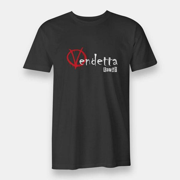 

vendetta rock paranoid black sabbath men's t-shirt black, White;black