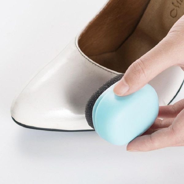

clothing & wardrobe storage creative practiccal portable mini shoe sponge brush cute candy color wipe quick shoes rub polish cleaner tools