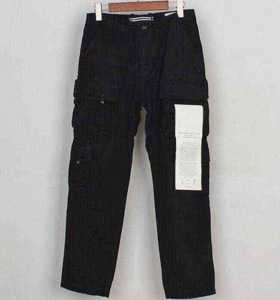 

pants men's mens track pants badge patches letters design fashion jogger cargo zipper fly long trousers foq5, Black