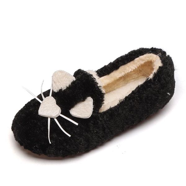 

sneakers lovely children shoes in winter baby warm with fur outdoor plus velve casual shoe boys girls moccasins slip-on sh065, Black;red
