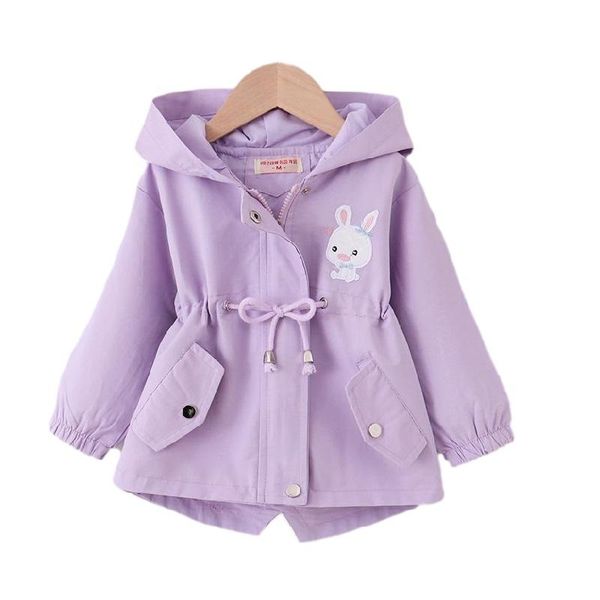 

jackets baby girl autumn winter jacke 2021 children's clothing girls jacket outing clothes children hooded 1-10, Blue;gray