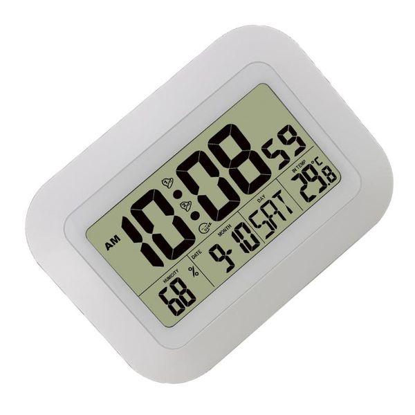 

wall clocks 1pc indoor alarm clock room timing home wall-mounted for