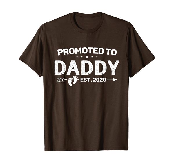 

Promoted To Daddy Est 2020 Pregnancy Announcement T-Shirt, Mainly pictures