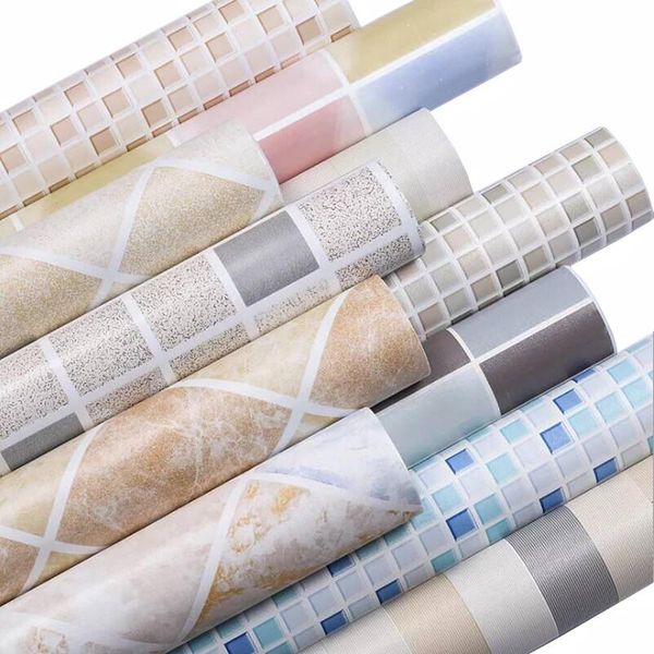 

wallpapers 1m/5m wall stickers self adhesive wallpaper panels home decor living room bedroom house decoration bathroom brick sticker