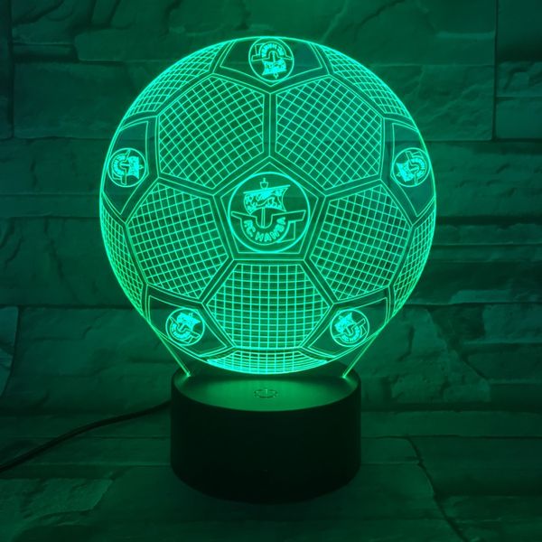 

usb night light lamp 3d led bedside atmosphere nightlight soccer club logo smart phone control home decor boys birthday gift