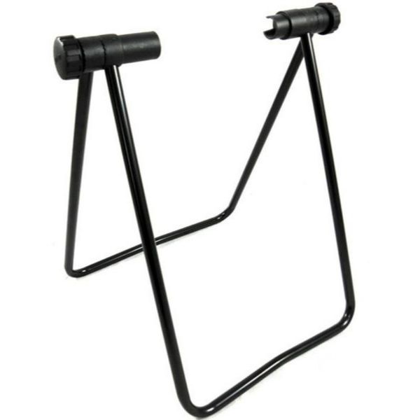

car & truck racks bike rack universal flexible bicycle display triple wheel hub repair stand kick for parking holder folding