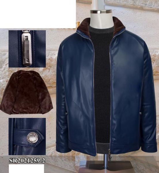 

men's trench coats jacket men 2021 autumn winter business casual comfortable keep warm embroidery gentleman big size 48-58, Tan;black