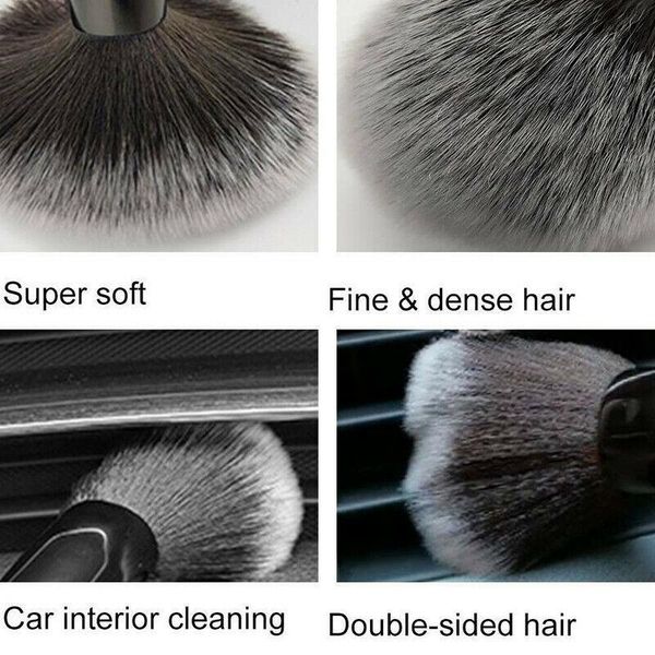 

car sponge vents 1pc cleaning brushes 24cm detailing interior kit seat gaps soft