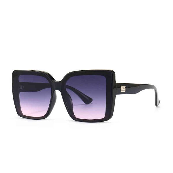 

80002 cat's eye sunglass women's street glass square modern sunglass, White;black