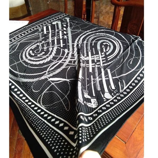 

classic black white cashmere scarf for women winter warm scarves wraps shawl, Blue;gray