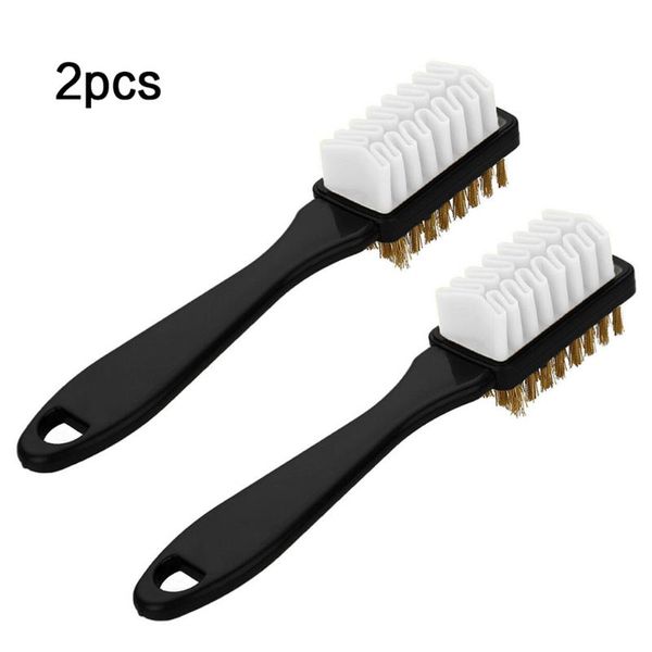 

clothing & wardrobe storage 2pcs dual side cleaning brush rubber eraser for suede shoes boot cleaner about 16.5cm shoe brushes