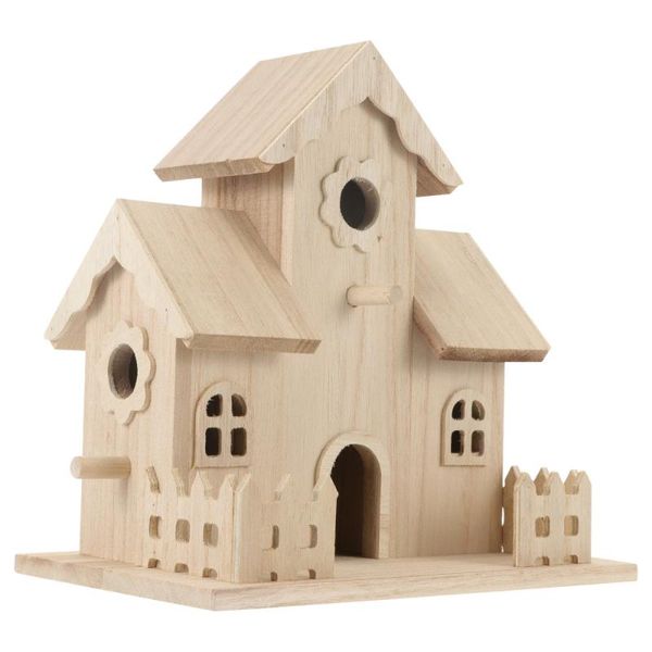 

bird cages wooden house hanging birdhouse wood birds nest box garden indoor ornament