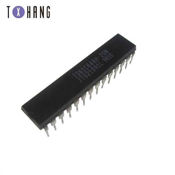 

integrated circuits 1/5pcs is61c64ah-20n 61c64ah-20n 28pins good quality
