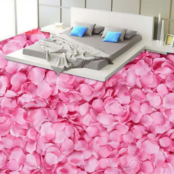 

wallpapers [self-adhesive] 3d petal 9633 floor wallpaper mural wall print decal murals