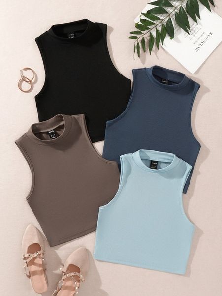 

4pcs solid tank r3mr#, White