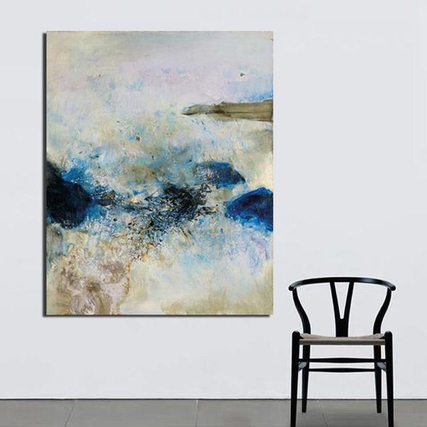 

paintings zao wou ki classic wall art canvas posters and prints painting decorative pictures for office living room home decoration