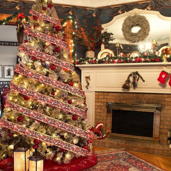 

christmas decorations decoration 1m/2m/20m fairy led lights ribbon battery operated string navidad year hanging decors