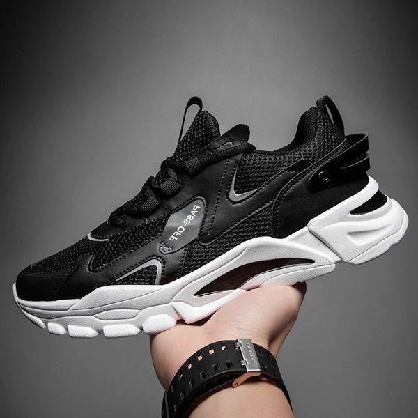 

2021 summer women men running shoes casual students outdoor sports sneakers black beige grey size 39-44 code 65-727