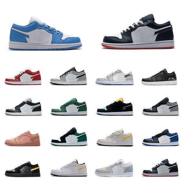 

mens unc university blue 1 1s basketball shoes pairs black guava ice smoke grey gold low womens game royal banned bred chicago red toe court