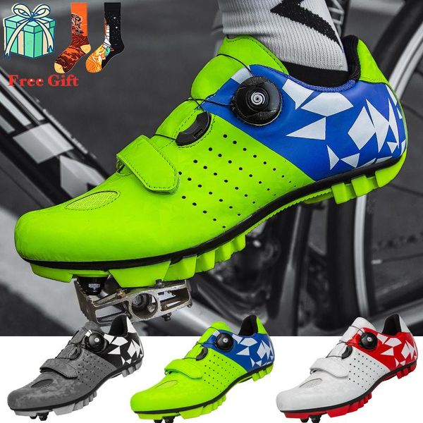 Mountainbike Radfahren Schuhe Unisex Self-locking MTB Turnschuhe Männer Atmungsaktive Fahrrad Frauen Sport Stollen Road Racing Schuhe