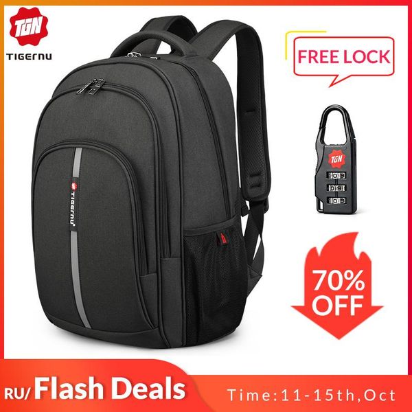 

backpack 2021 large capacity 15.6 inch anti theft waterproof lapmen business travel backpacks male casual