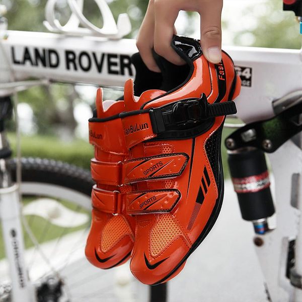 

cycling footwear brand shoes mtb bicycle sneakers men outdoor breathable fashion non-slip spd professional mountain sports bike, Black
