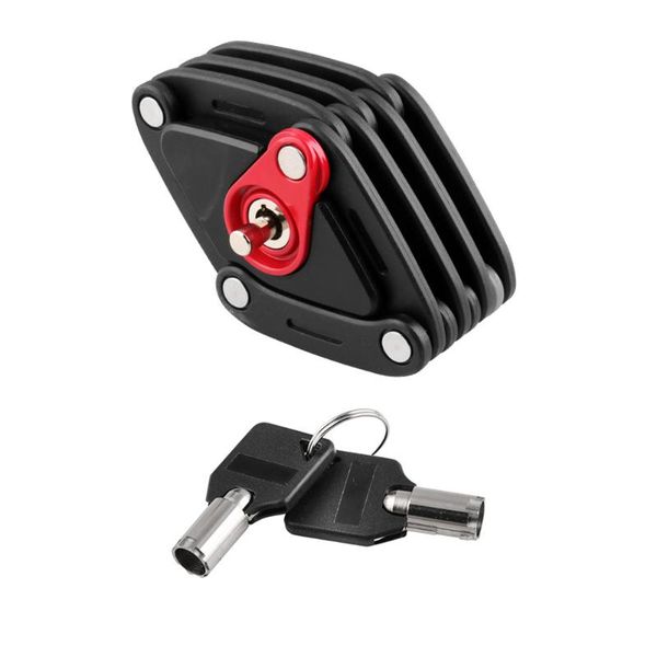 

theft protection 2021 bike bicycle folding lock universal modification accessories for motorcycle csl88