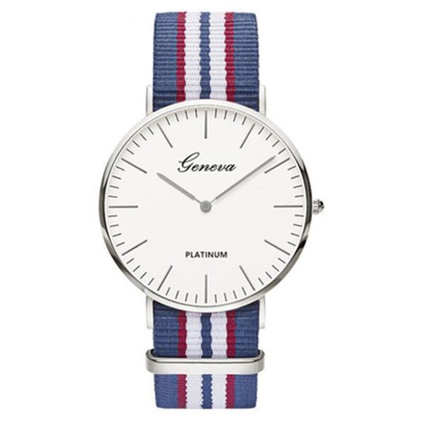 

wristwatches nylon strap style quartz women watch brand watches fashion casual wrist relojes montre femme 2021, Slivery;brown