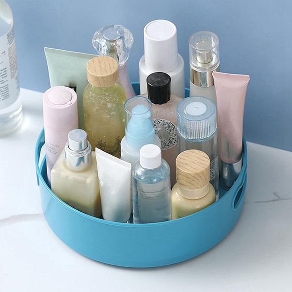 

rotating tray turntable kitchen storage containers for spice jar snack non slip dried plate & organization