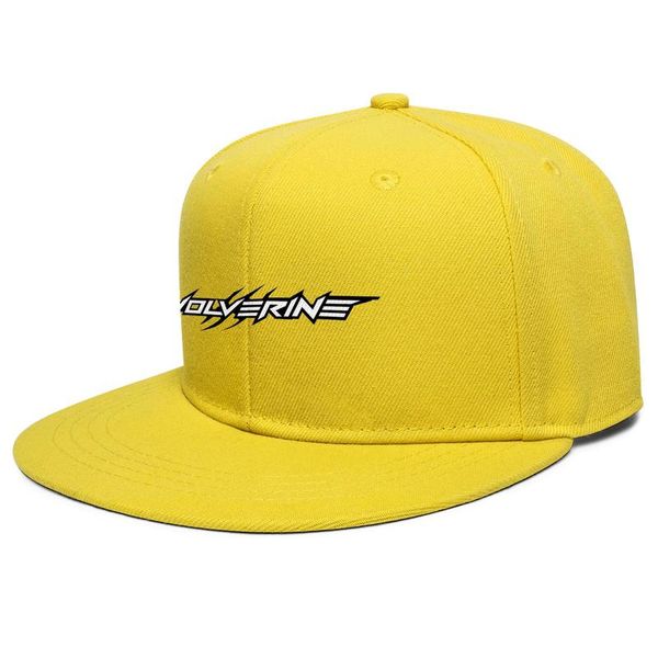 

yamaha wolcerine flat brim baseball cap plain vintage trucker hats white blue yellow yamahauler, Blue;gray